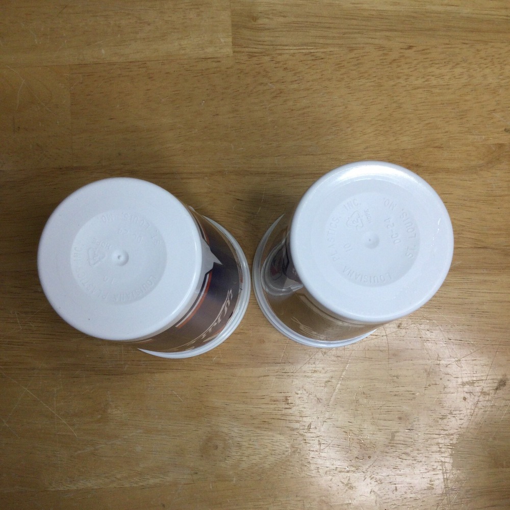 Vintage Lot of 2 MLB Chicago White Sox ICEE Souvenir Cup Cups Old Retro Logo - Picture 6 of 6